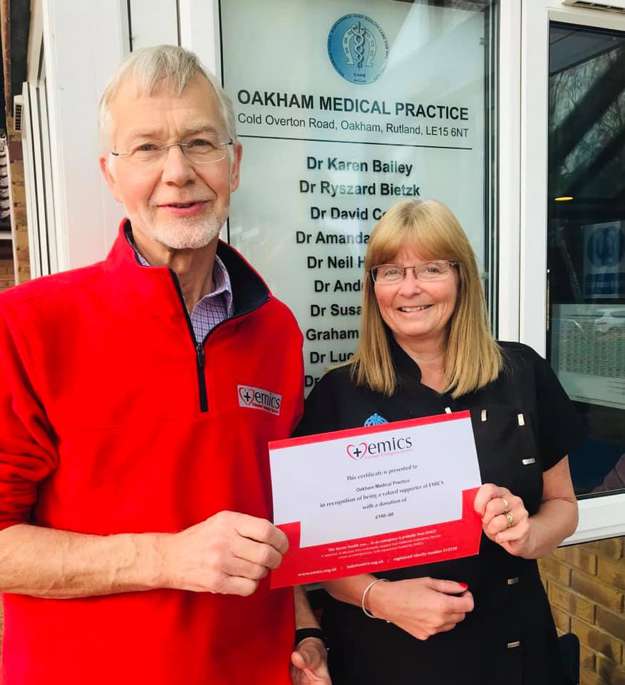 Oakham Medical Practice – Fundraising — EMICS fundraising event