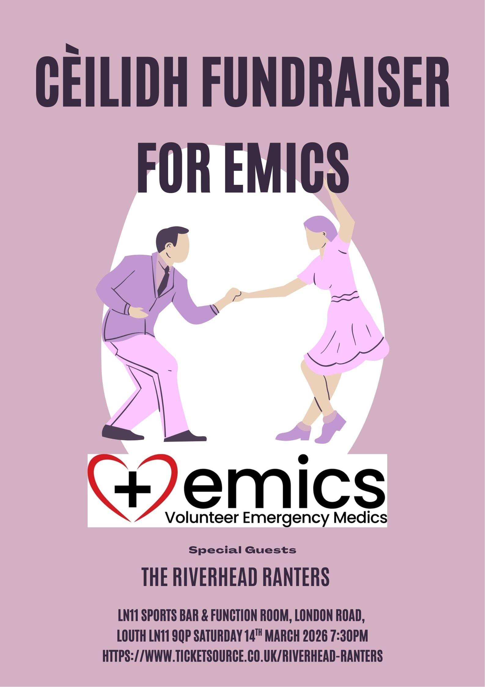 Ceilidh Dance Fundraising Event for EMICS — EMICS fundraising event