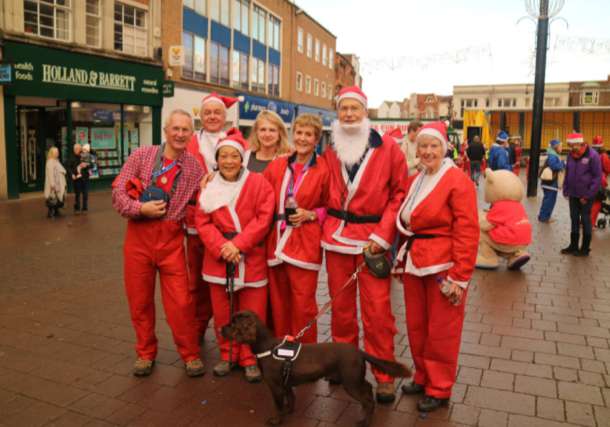 Loughborough Santa Fun Run 2019 — EMICS fundraising event