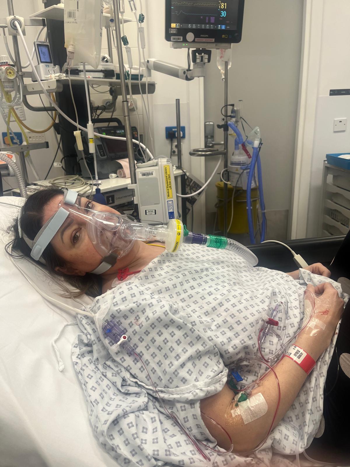 EMICS patient receiving advanced pre-hospital care