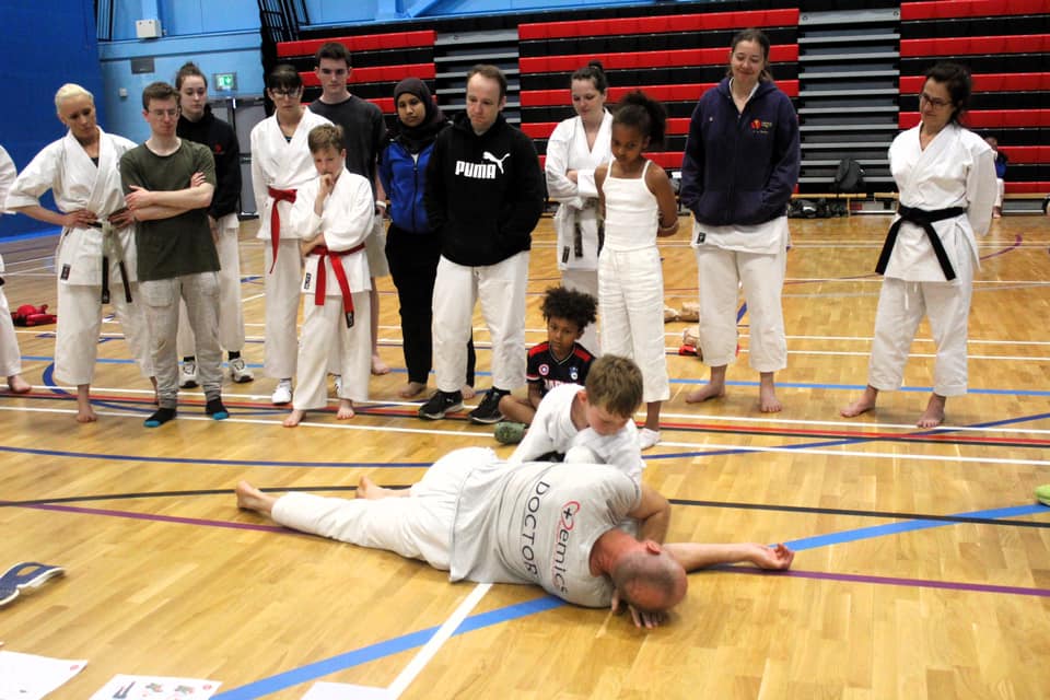 Memorable First Aid Training at Karate Summer School 
